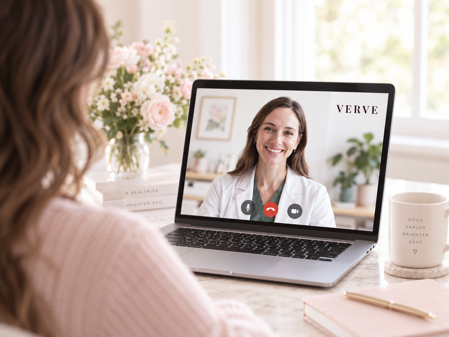 Video visit with a licensed provider
